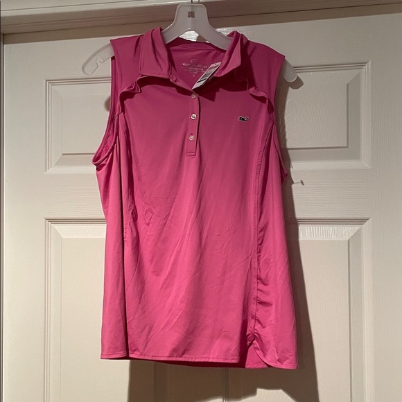 Vineyard Vines Tops - Vineyard Vines Vibrant Pink Sleeveless Top